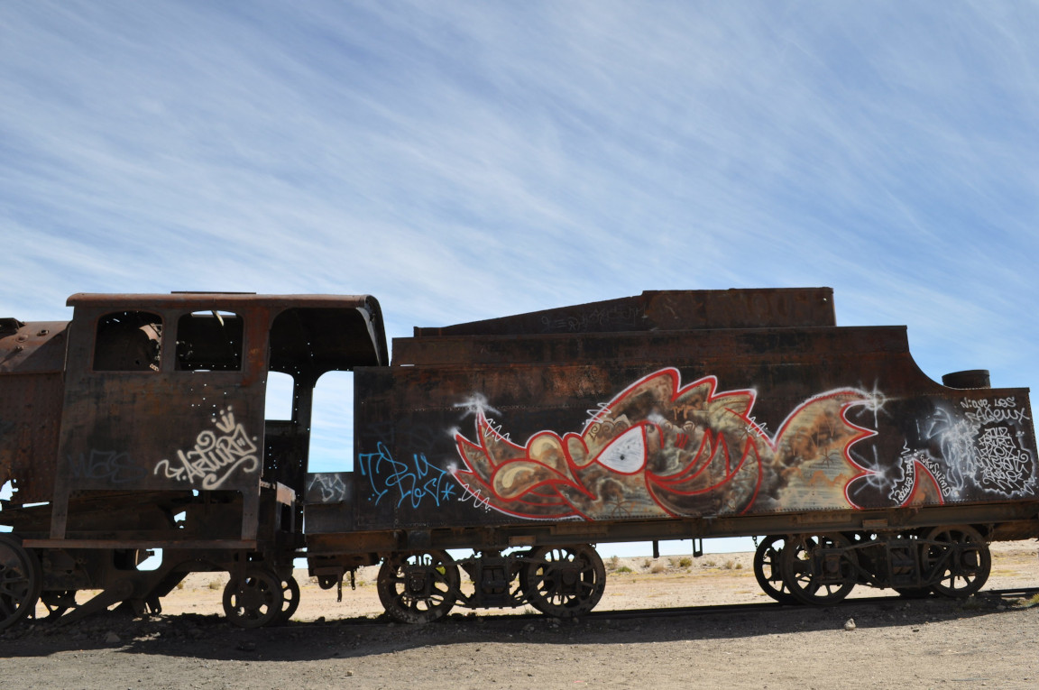 Uyuni: Train Cemetery