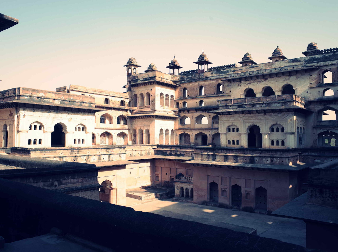 Orchha: palazzo