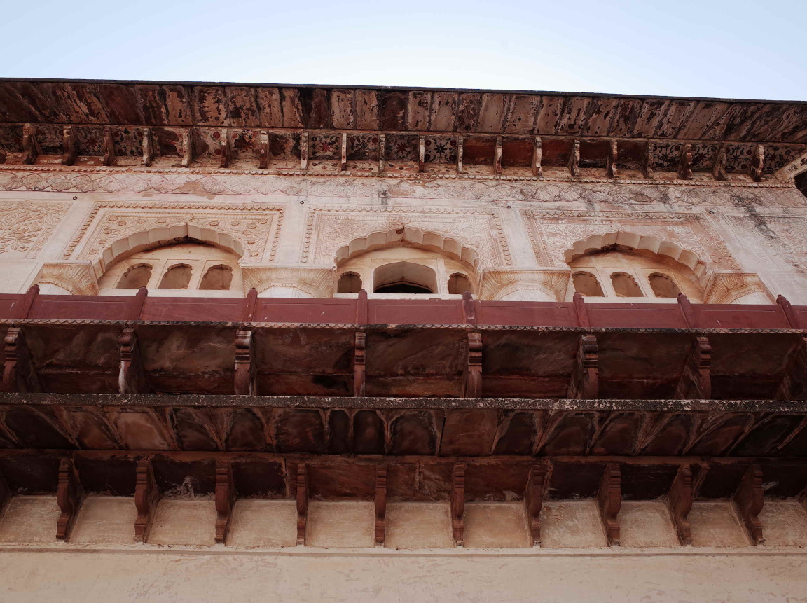 Orchha: palazzo