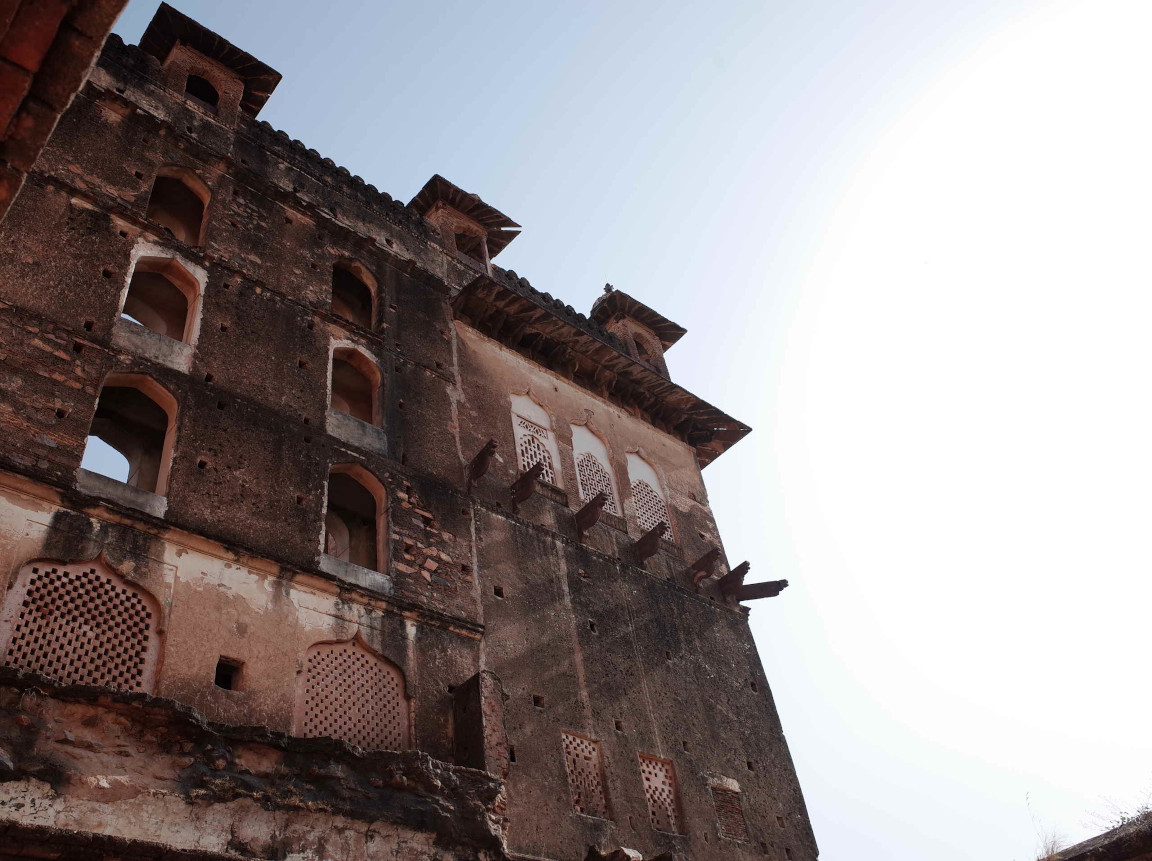 Orchha: palace