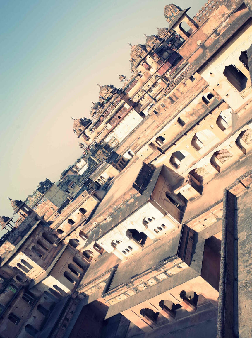 Orchha: palace