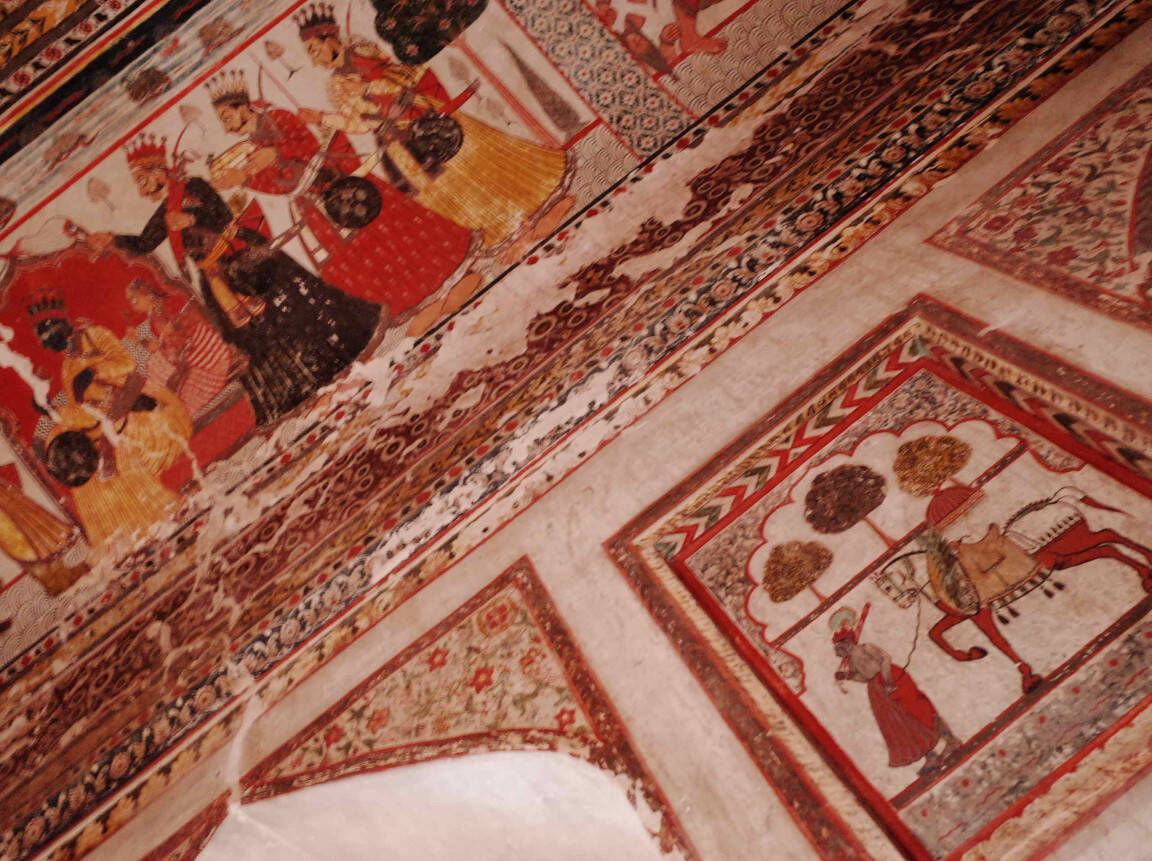 Orchha: painting