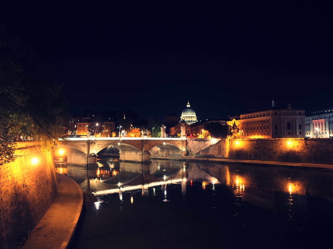 Roma: veduta dal Tevere