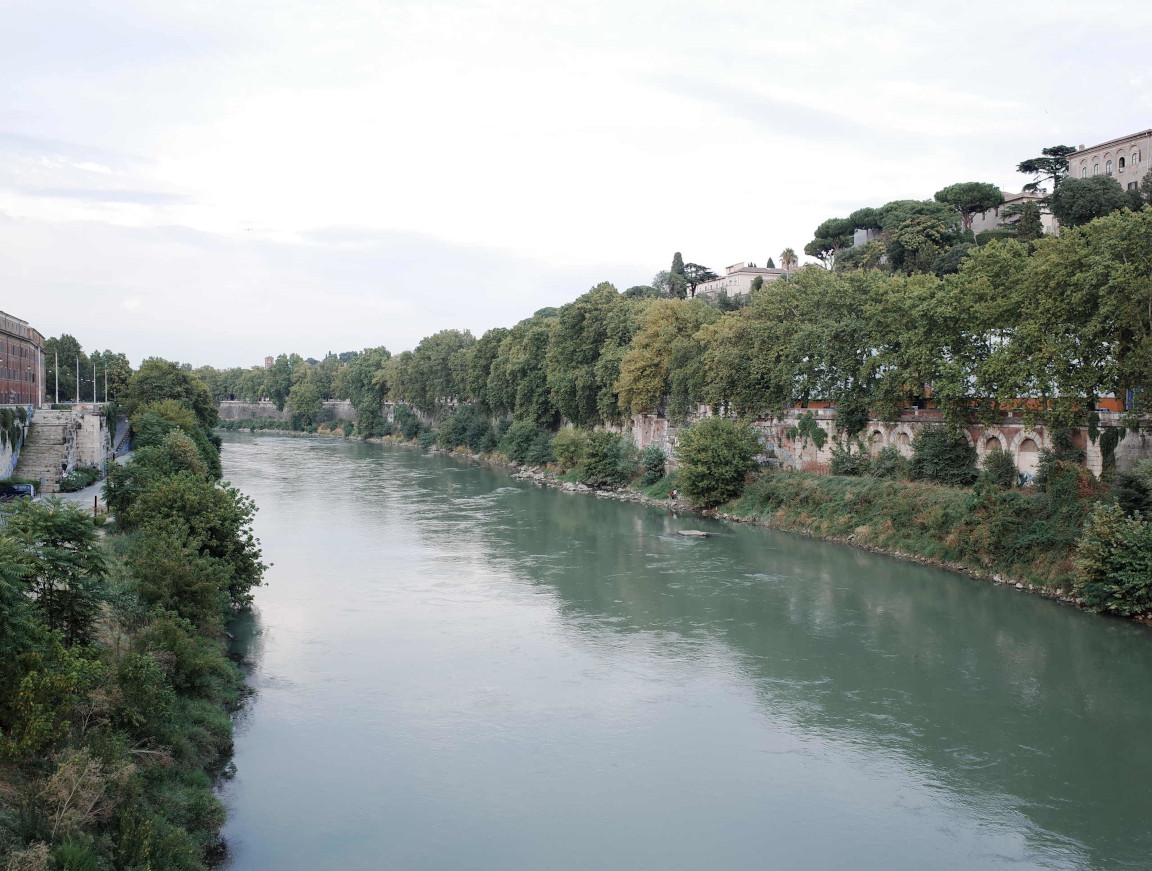 Roma: veduta dal Tevere