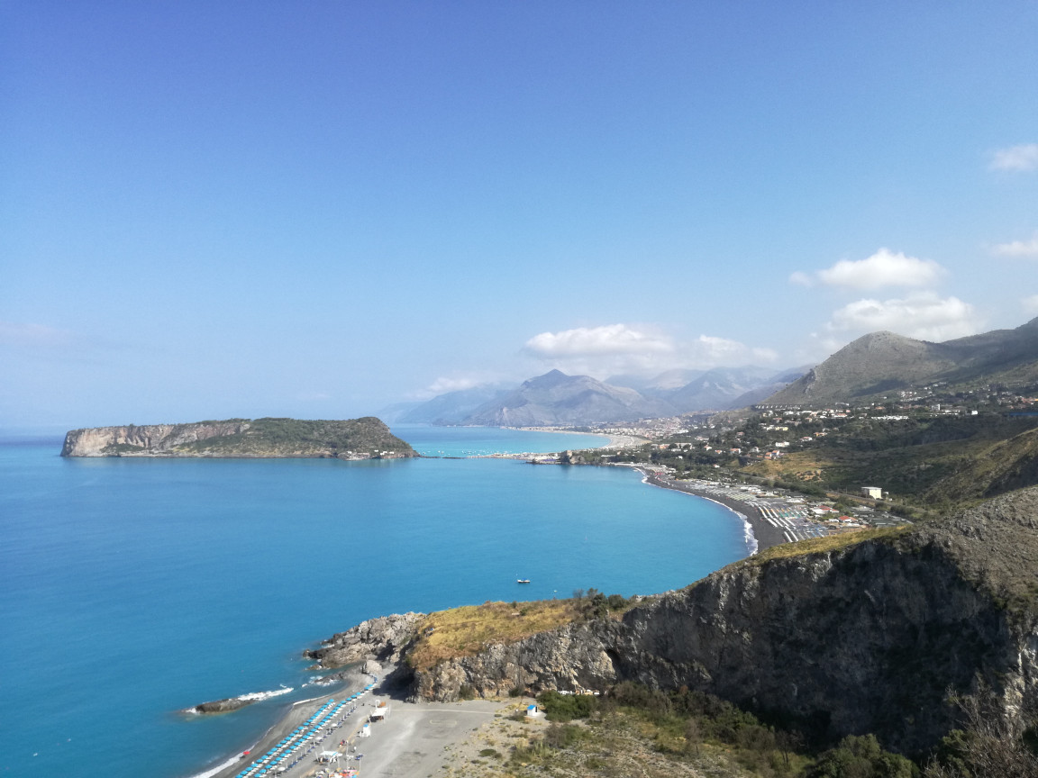 Calabria: view of the Dino Island