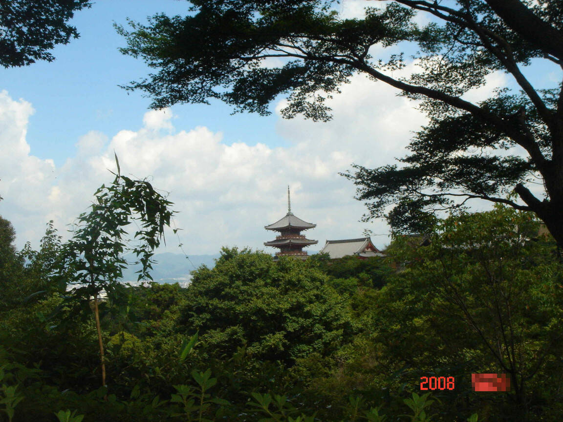 Veduta di Kyoto