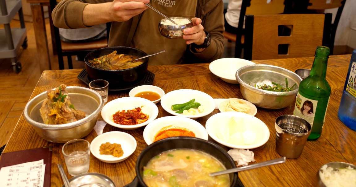 Dinner in Busan