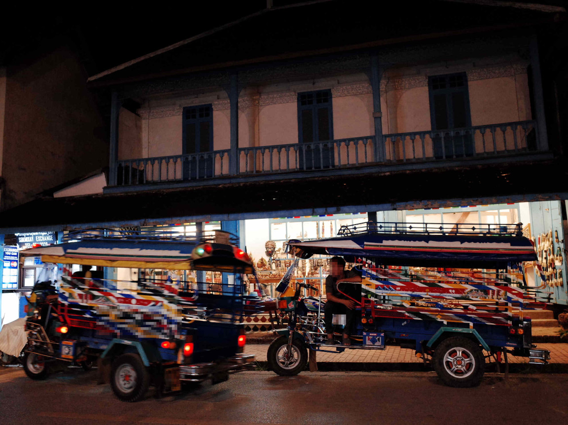 Luang Prabang in the evening