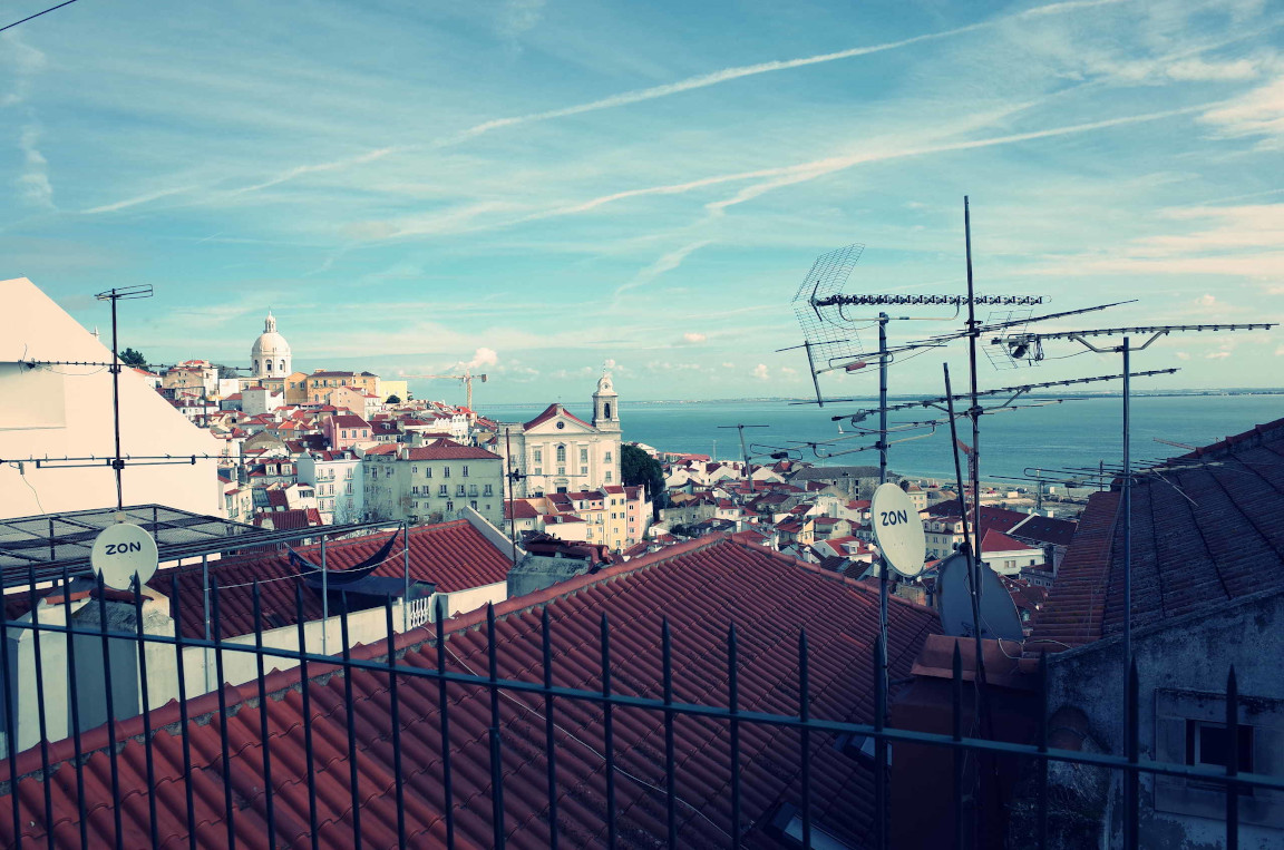 Lisbona: veduta