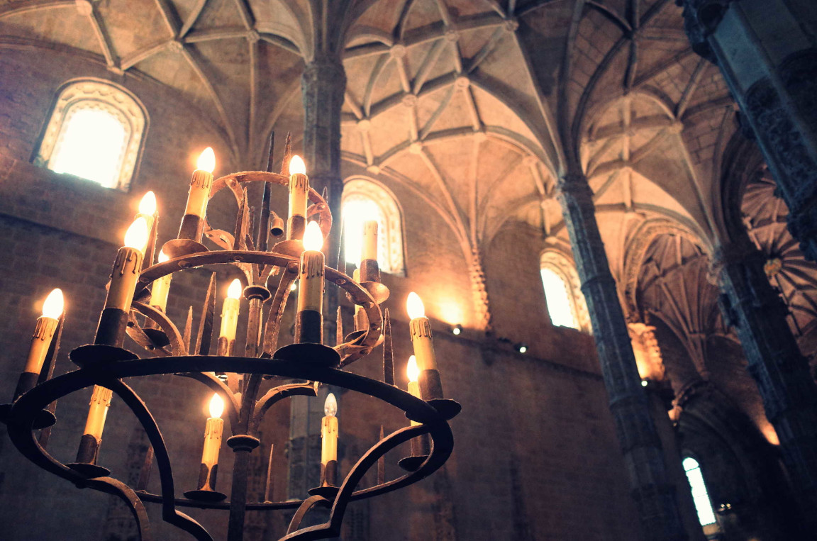 Lisbona: interno chiesa