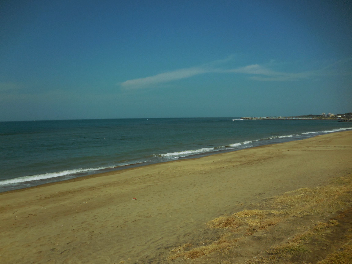 Spiaggia a nord di Taiwan