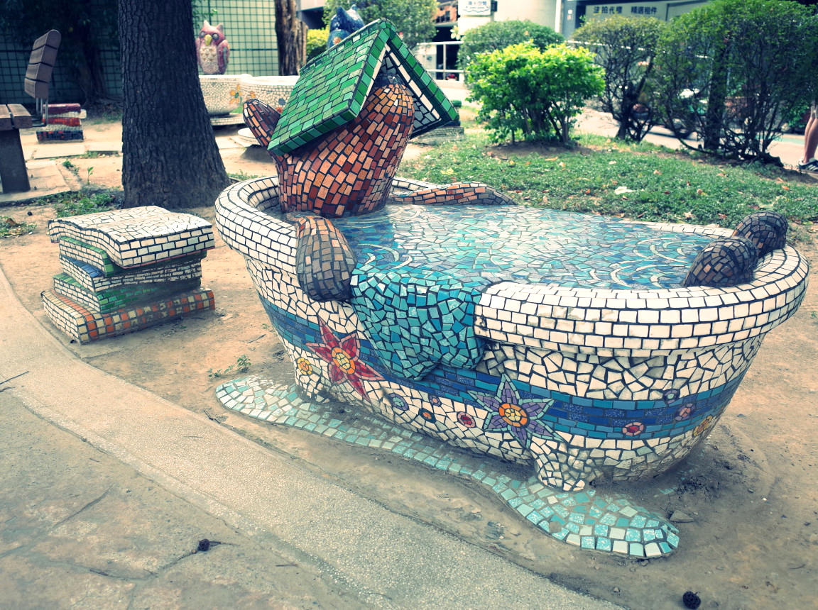 Bench in Taipei