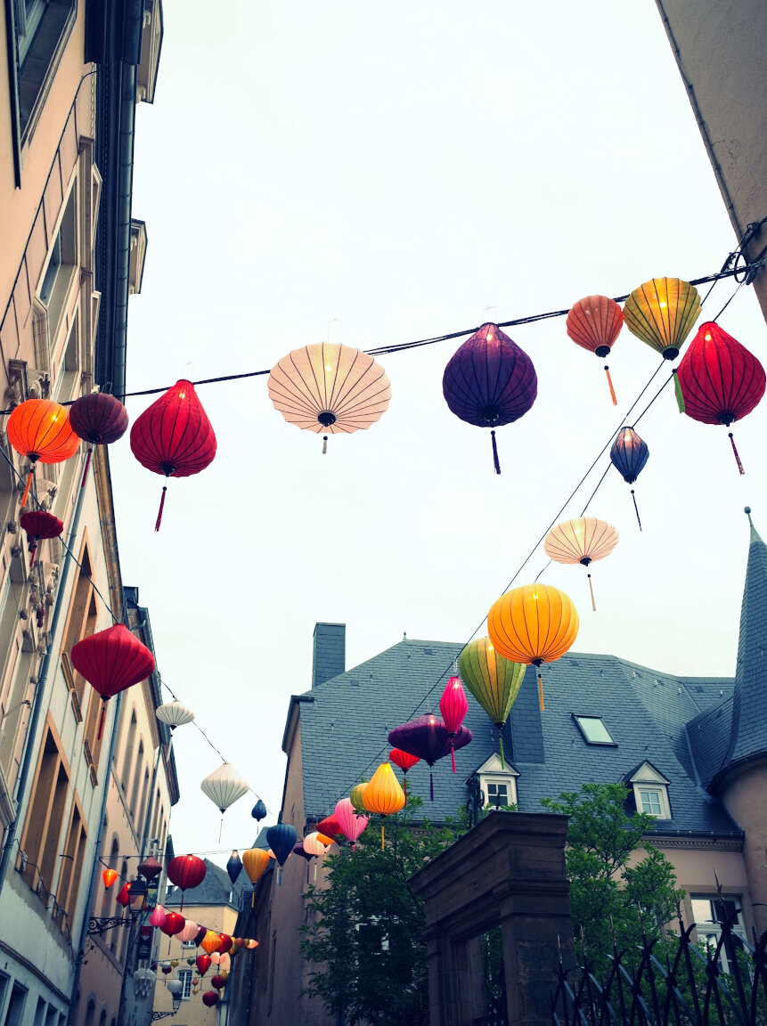 Luxembourg City: decorations