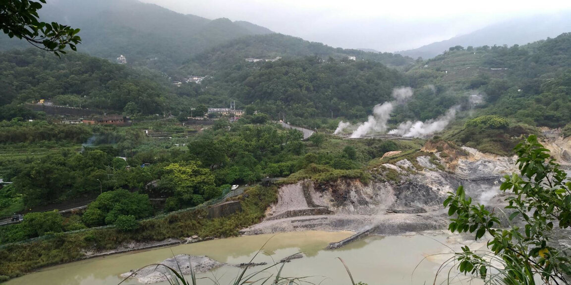 Montagna a Taiwan - Acque termali