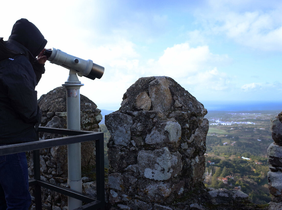 View from Sintra - Castelo dos Mouros