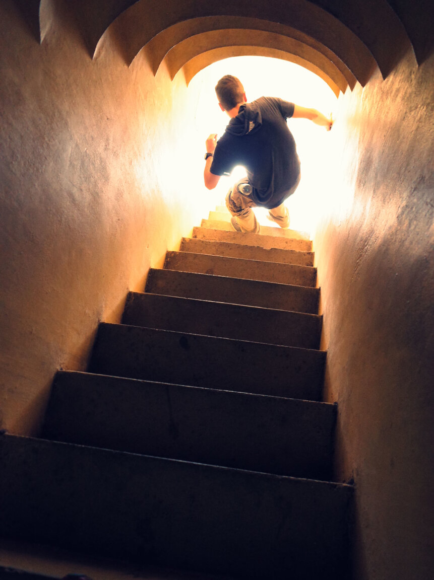 Stairs in Hanoi - Vietnam