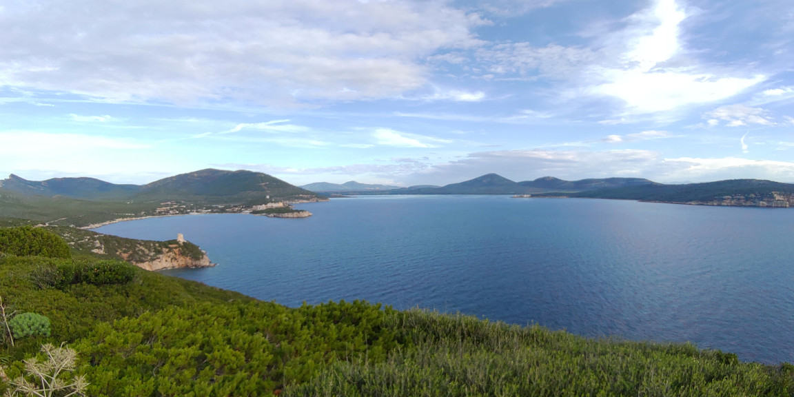 Sardinia: view from Capo Caccia