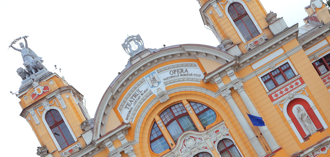 Cluj - Teatro dell'Opera - Esterno